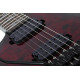 Guitare Schecter Omen Elite 6 Floyd Rose gaucher - Black Cherry Burst