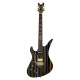 Guitare Schecter Synyster Gates Custom Floyd Sustainiac gaucher - Black Gold