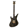 Guitare Schecter Synyster Gates Custom Floyd Sustainiac gaucher - Black Gold
