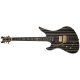 Guitare Schecter Synyster Gates Custom Floyd Sustainiac gaucher - Black Gold