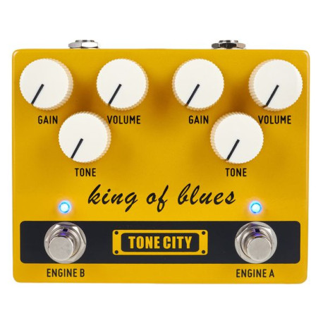 Pédale Overdrive Tone City King of Blues