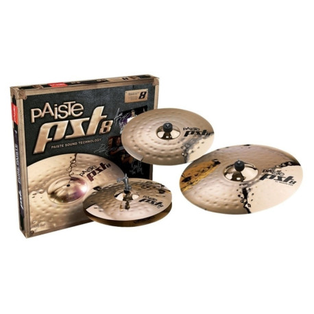 Pack cymbales Paiste PST8 Universal