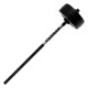 Batte grosse caisse Danmar roulette Skateboard noire