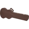 Etui rigide en bois Gator pour guitare type SG marron