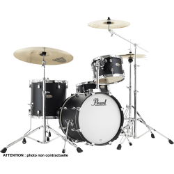 Batterie Pearl Decade Jazz 18" 4 fûts - Satin Slate Black