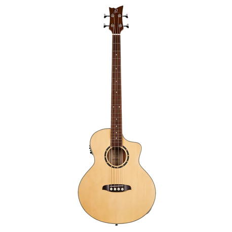 Basse acoustique Ortega Deep D7CE pan coupé