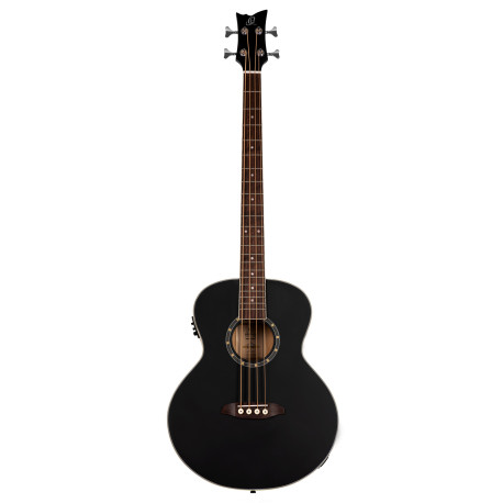 Basse acoustique Ortega Deep D7E satin noir