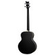 Basse acoustique Ortega Deep D7E satin noir