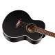 Basse acoustique Ortega Deep D7E satin noir