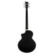Basse acoustique Ortega Deep D7CE pan coupé satin noire