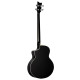 Basse acoustique Ortega Deep D7CE pan coupé satin noire