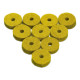 Pack 10 feutres cymbales Ahead jaunes