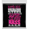 Cordes de basse 45-100 Ernie Ball Stainless Steel Extra Slinky