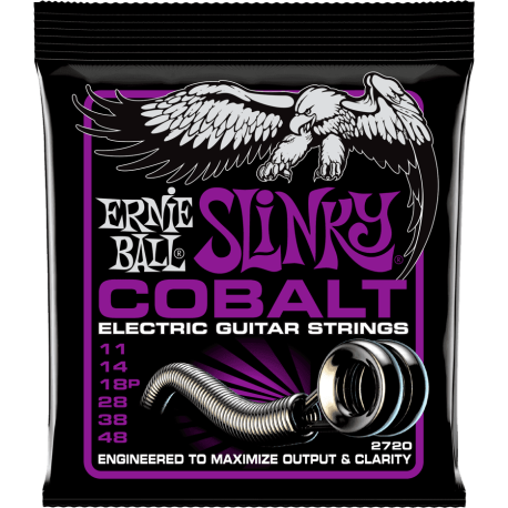 Cordes électrique Ernie Ball Cobalt Power Slinky 11-48