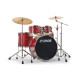 Batterie Sonor AQX stage set Red Moon Sparkle
