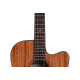 Guitare électro Alvarez Artist ADM66 CEAR Mahogany
