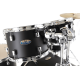 Batterie Pearl Hyper Rock 22" 6 fûts - Satin Slate Black