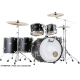 Batterie Pearl Hyper Rock 22" 6 fûts - Satin Slate Black
