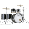 Batterie Pearl Hyper Rock 22" 6 fûts - Satin Slate Black