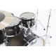 Batterie Pearl Decade Hyper Rock 22" 6 fûts Satin Black Burst