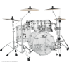 Batterie Pearl Crystal Beat Fusion 20" 4 fûts Ultra Clear