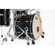 Batterie Pearl Professional Maple Fusion 20" 4 fûts Matte Caviar Black
