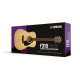 Pack guitare folk Yamaha F310P naturelle