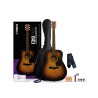 Pack guitare folk Yamaha F310P II Tobacco Burst