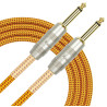 Cable Kirlin Jack / Jack tressé 6 metres orange