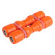 Duo Shaker Latin Percussion  LP441L orange grave