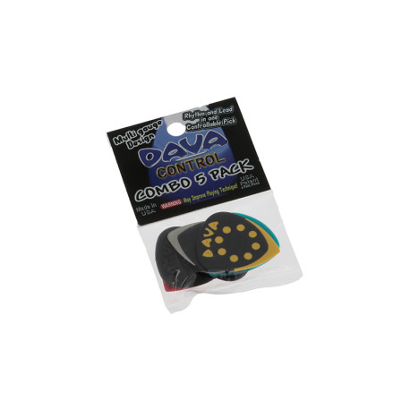 sachet de 5 médiators mélangés Dava