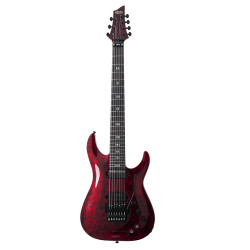 Guitare Schecter Apocalypse C7 Floyd Rose micro Sustainiac - Red Reign