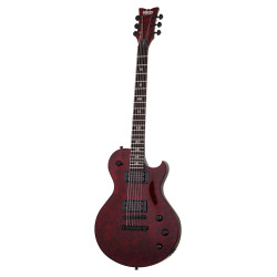 Guitare Schecter Apocalypse Solo-II chevalet fixe - Red Reign
