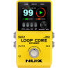 Pédale looper Nux Loopcore stéréo boite à rythme