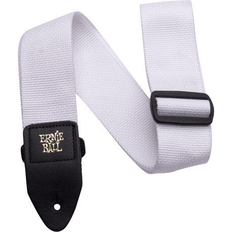 Sangle Ernie Ball Polypropylène blanche