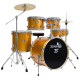 Batterie d'étude Tamburo T5 Rock 22 Yellow Sparkle