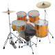 Batterie d'étude Tamburo T5 Rock 22 Yellow Sparkle