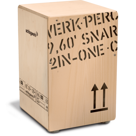 Cajon Schlagwerk 2 in one hêtre medium