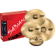 Pack cymbales Sabian AAX Promotional 14"-16"-21" + crash 18" FREE