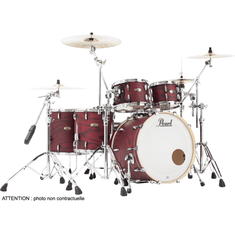 Batterie Pearl Session Studio Select Rock 22" 5 fûts - Scarlet Ash