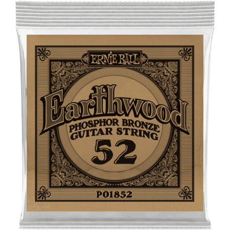 Corde de guitare folk Ernie Ball Phosphore Bronze 0.52