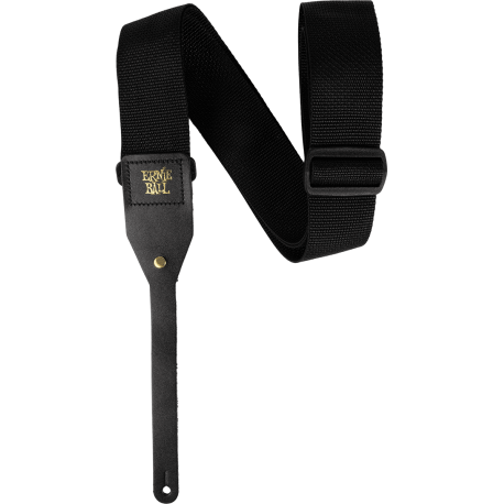 Sangle guitare Ernie Ball acoustique noire