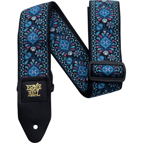 Sangle Ernie Ball jacquard Indigo Orchid