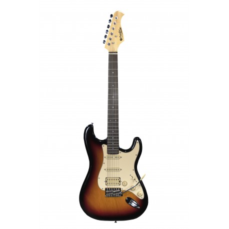 Guitare électrique Prodipe ST83 rosewood Sunburst