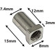 Cheminées pour coquilles Sparedrum 15mm tête carrée