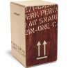 Cajon Schlagwerk CP404 Bouleau - large rouge