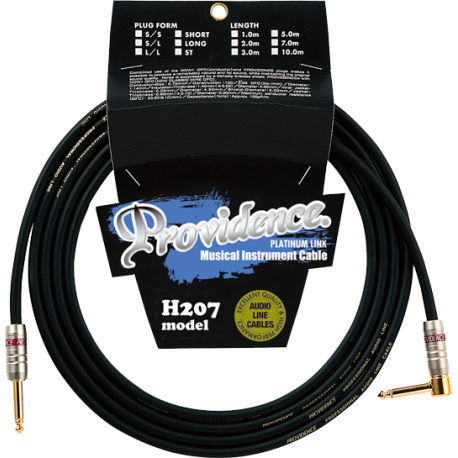 Cable jack Providence H207 7 metres droit / coudé