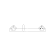 Cable micro Cordial 5 metres Snow