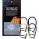 Patch cables jack coudés 30cm Providence LE501 Standard