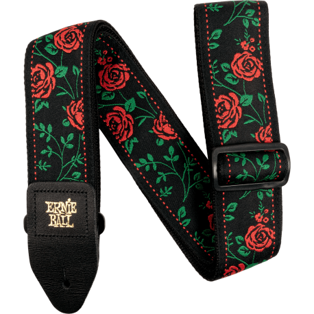 Sangle Ernie Ball Jacquard Spanish Rose 5318